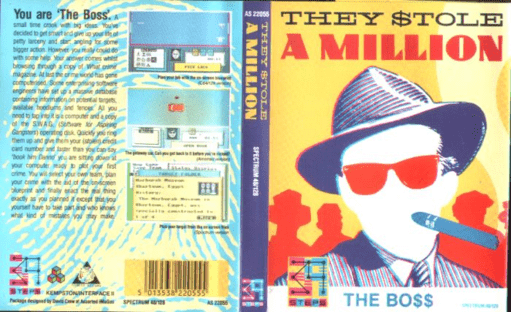 They Stole a Million box art for ZX Spectrum